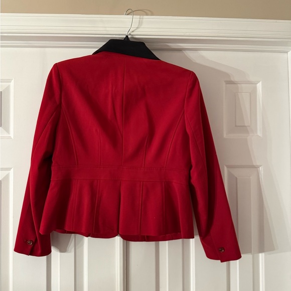 New York & Company Red Blazer and Pants Set with Black Accents - Picture 6 of 6